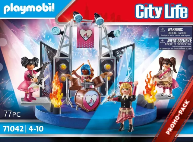 Playmobil 71042 Groupe de Rock  City Life