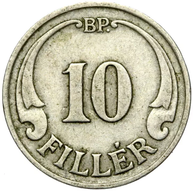 Ungarn - Münze - 10 Filler 1936 BP - Budapest - ERHALTUNG !