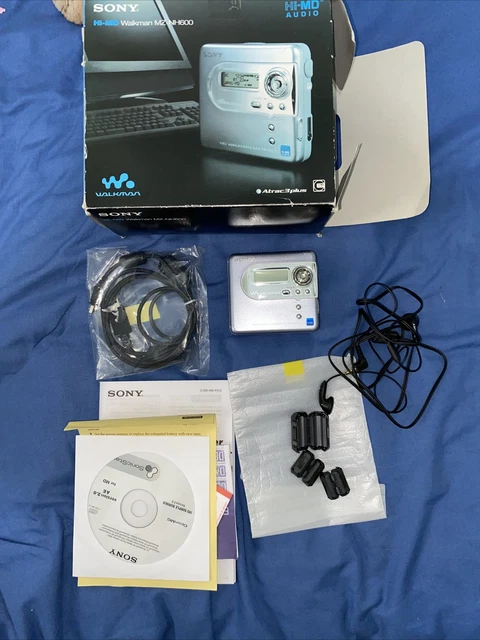 SONY HI-MD WALKMAN MZ-NH600 | Lossless Optical Input | PCM Recording ...