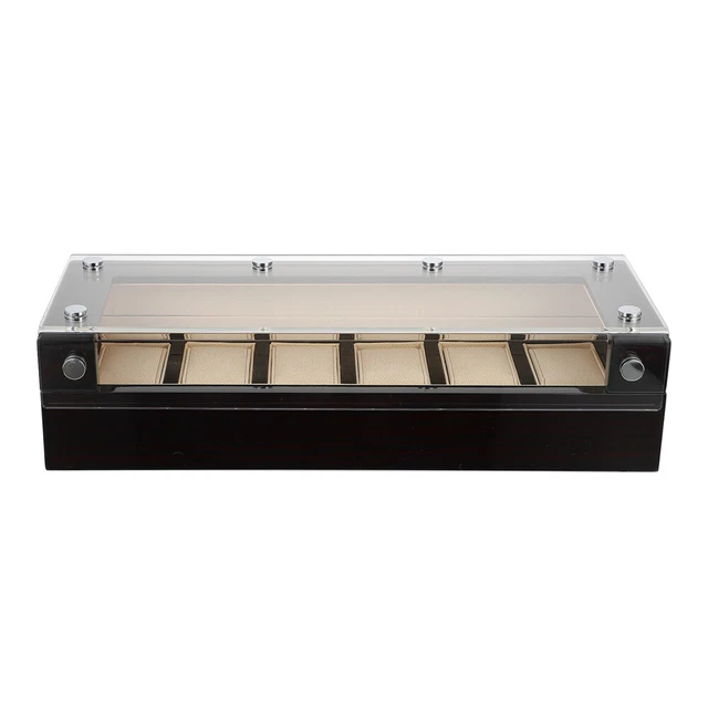 Vitrine Organisateur Pour Montres Et Bijoux - Bois Laqué émeraude - Neuf Avec étiquettes