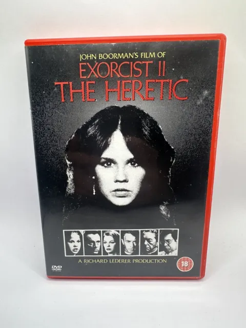 Exorcist 2 1977 THE HERETIC JOHN BOORMAN RARE (UK RELEASE) DVD II Linda Blair