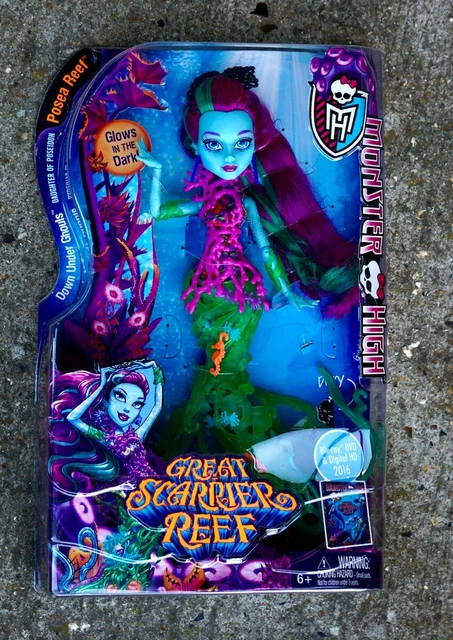 Monster High, Great Scarrier Reef, Posea Reef doll.  We Sell Guaranteed Absolut