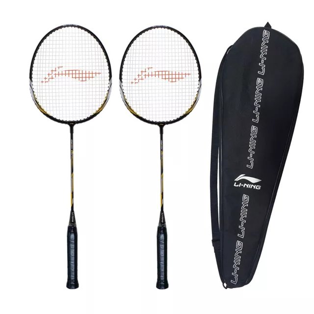 BEGINNER LI-NING XP-NUM-IV Aluminum Strung 2 Badminton Racquet With ...