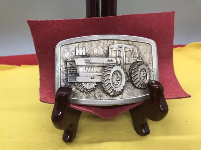 Antique Bronze 1980's ? Internation Harvester  IH Tractor Belt Buckle #23-83