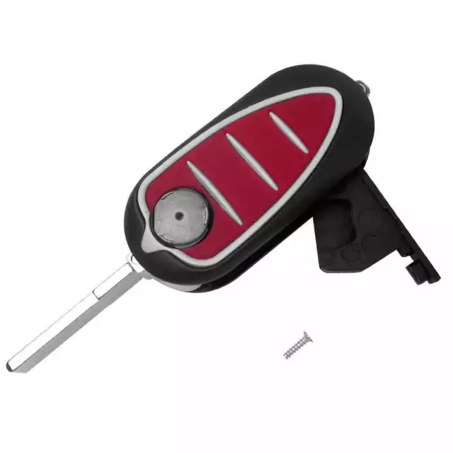 Case Cle plip pour Alfa Romeo Mito Giulietta Brera GTA coque telecommande Rouge