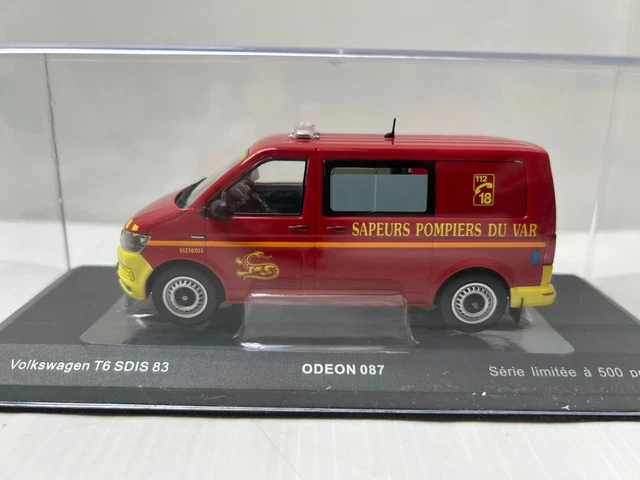 ODEON 090 - Volkswagen Vw T6 Gendarmerie 1/43 EUR 46,95 - FR