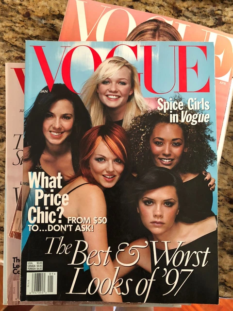 Amazon.com: Vogue Magazine - January 1998: Spice Girls Cover