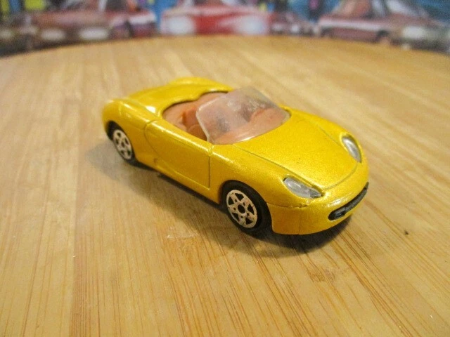 Voiture Miniature Majorette Porsche Boxster - Échelle 1/60 - Vintage - Occasion