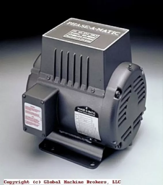 NEW---PHASE-A-MATIC Rotary Phase Converter R-7, other sizes available - Discount