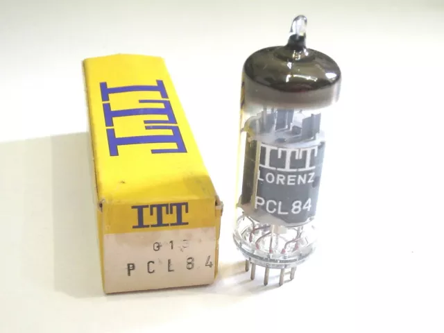 Original Lorenz  ITT Elektronenröhre Röhre PCL84 PCL 84  Radioröhre TV Tube #