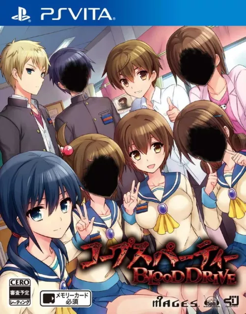 PS Vita Corpse Party BLOOD DRIVE Japanese