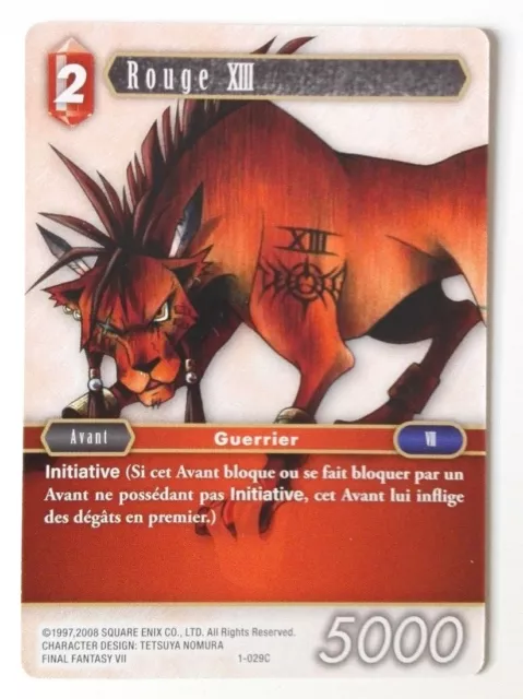 1-029C Carte Final Fantasy Opus 1 TCG (FR) NEUF