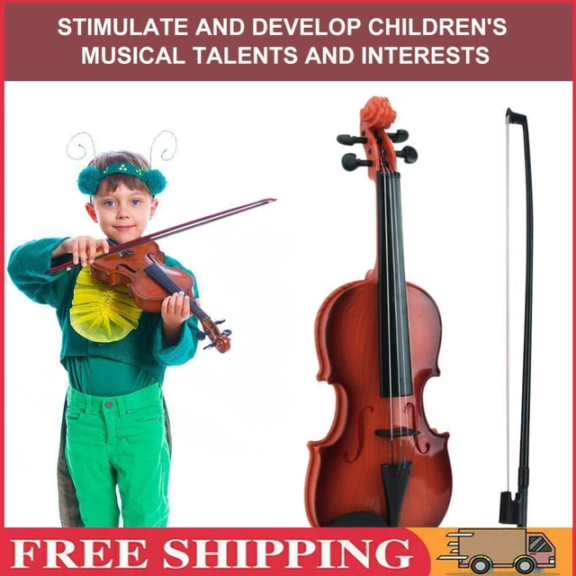 Acoustic Violin Toy Adjustable String Simulation Musical Instrument Kid Gifts