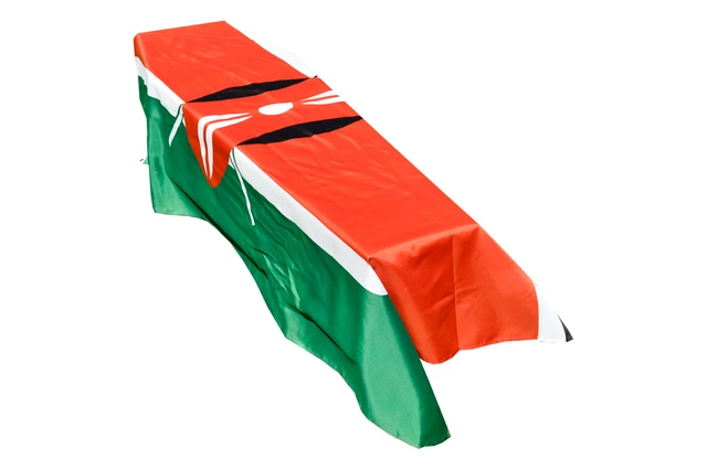Drappo bara bandiera del Kenya - spedizione rapida