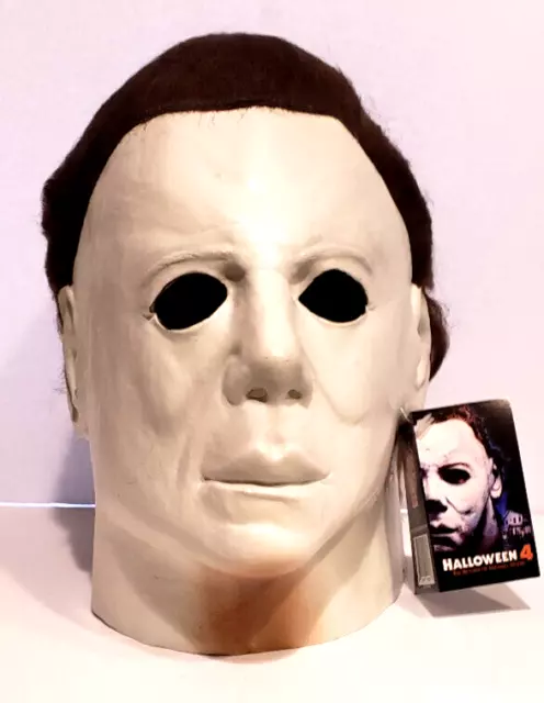 Trick or Treat Halloween 4 Michael Myers Latex Poster Mask Trick or Treat Halloween 4 Michael Myers Latex Poster Mask