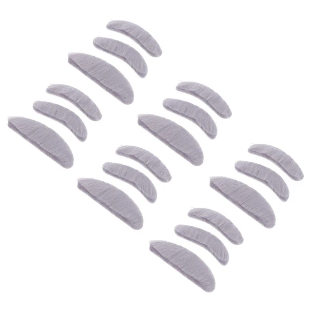 Widmann Faux Sourcils Homme Noir - Accessoire Déguisement Bal Masqué
