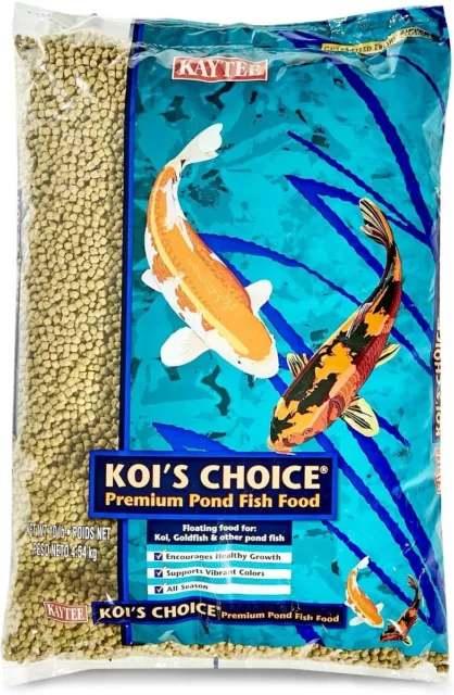 Kaytee Koi's Choice Premium Koi Fish Food 10 Lbs