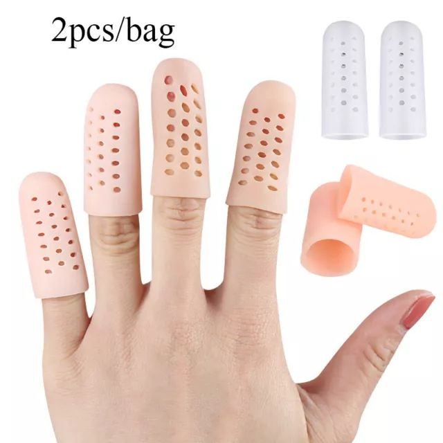 Capuchon Bigtoe En Silicone 2 Pièces Manchon De Protection En Gel Tube De #