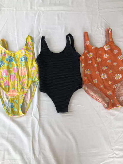 Lot de 3 Maillots de bain 1 pièce Fille 5/6ans