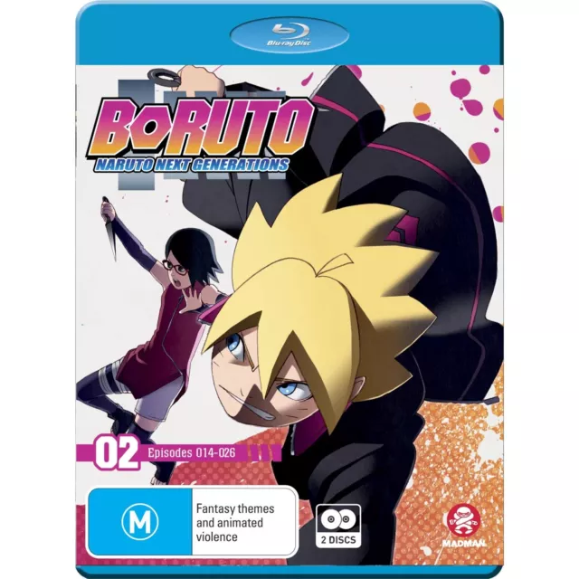 Boruto: Naruto Next Generations : Part 2 (Blu-Ray) Brand New & Sealed - Region B