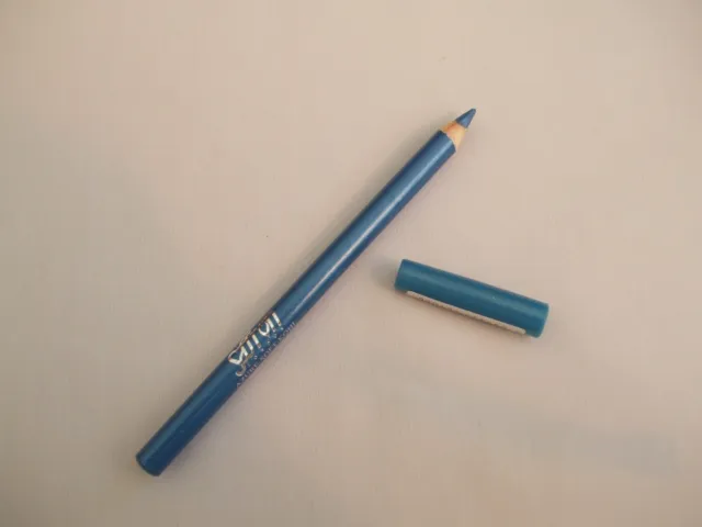 Safran weich Kohl Kajal Augenfutter Bleistift blau neu