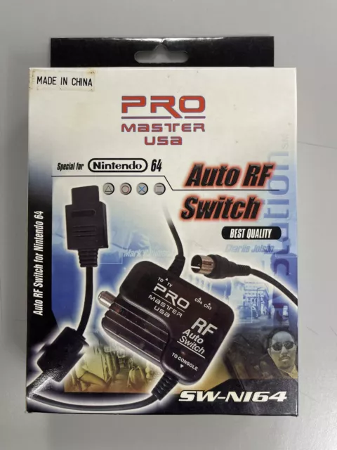 Nintendo 64 RF Modulator with Automatic Switch