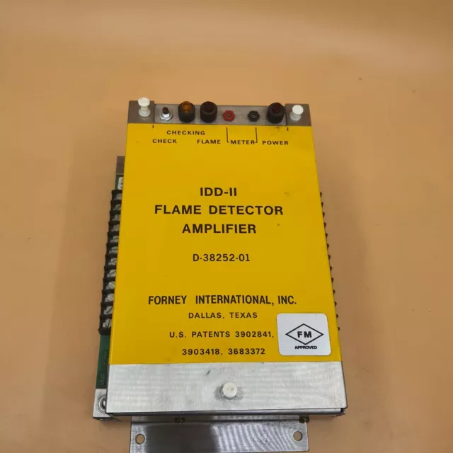 Forney D-38252-01 Idd-ii Flame Detector Amplifier