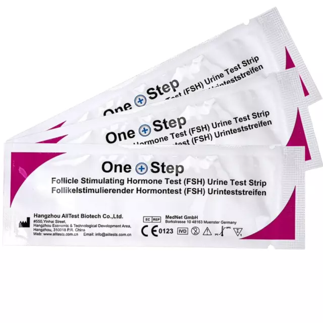 Kit bandelette de test d'urine test de fertilité féminine ménopause FSH