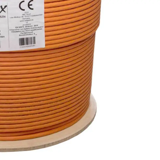 Cat7 500m Netzwerkkabel S/FTP Simplex LAN Kabel Ethernet Datenkabel Verlegekabel 3