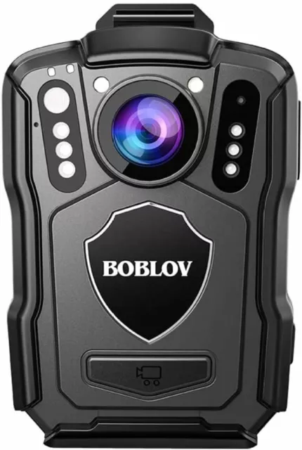 BOBLOV M5 Police Body Camera 64GB 15Hours Recording 170°Angle Law Enforcement 2