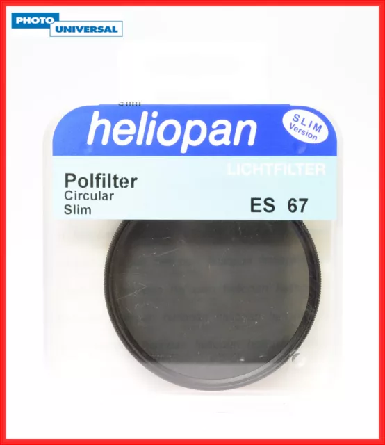 Heliopan Polfilter / Pol Circular / Es 67 / 67 Mm / Slim / Neu Vom Fachhändler