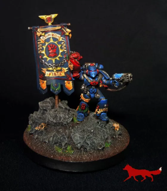 The Warhammer 40k 25th Anniversary model Very good painting