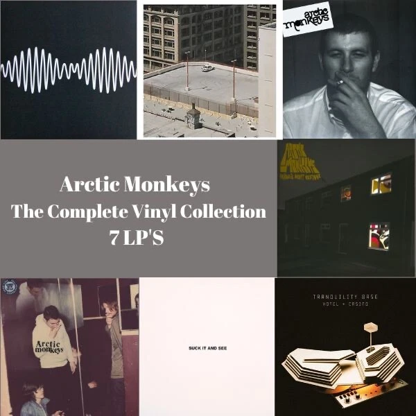 Arctic Monkeys - The Complete Vinyl LP Collection Bundle - 7 LP's [New & Sealed]