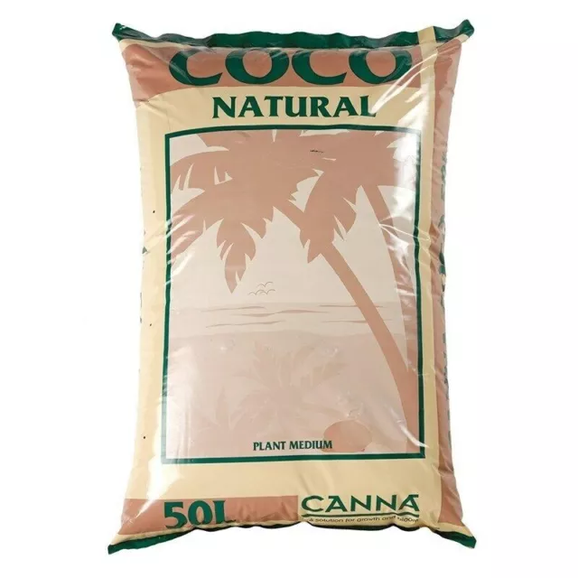 Canna Coco Natural 50L Coir Growing Medium Hydroponics FAST discreet shipping 2