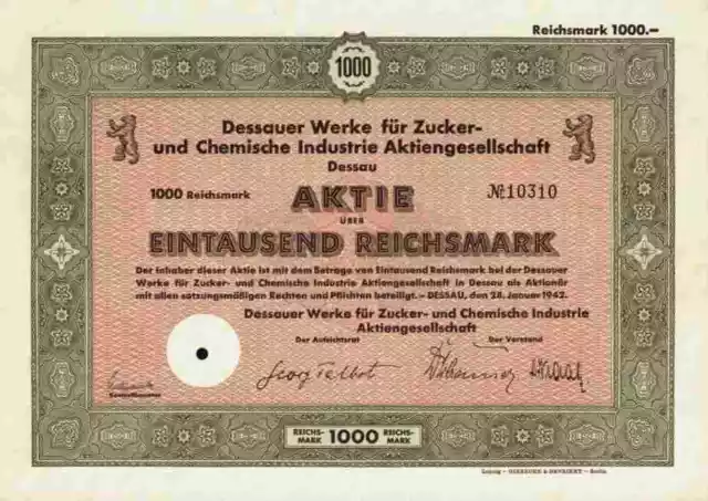 Dessauer Werke VEB Chemie 1942 Hildesheim Braunschweig Quedlinburg Zyklon B 1000