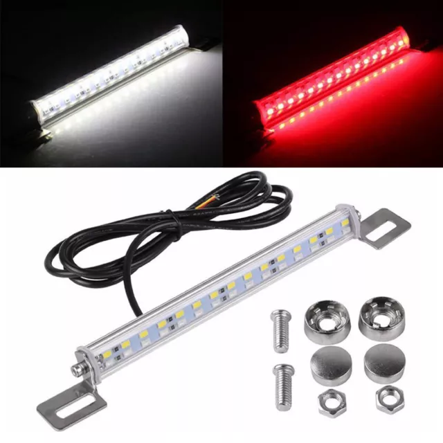 Car Auto 30LED 15W Backup Light Bar Brake Reverse Rear License Plate Lamp strip