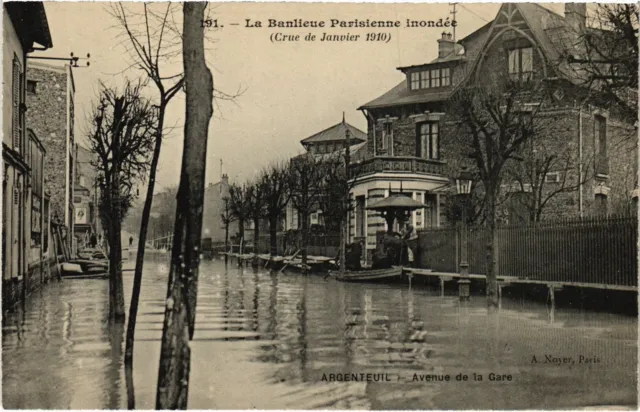 CPA Argenteuil Avenue de la Gare FRANCE (1309232)