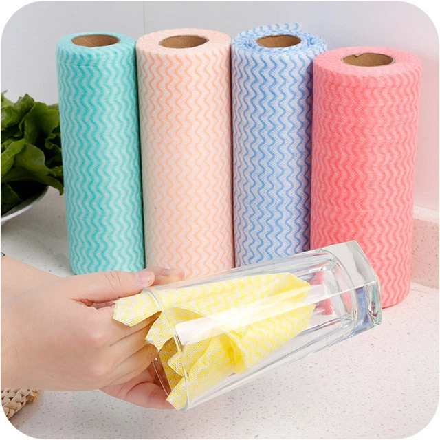 Prácticas toallas duraderas no tejidas toallas 20 * 25 cm 50 piezas no tejidas
