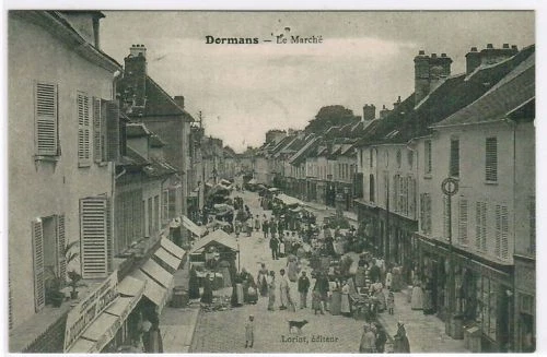 Cpa  Repro  Dormans Le Marche