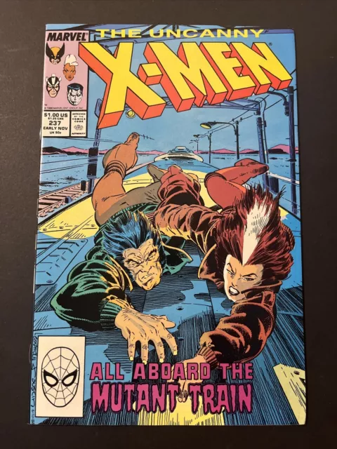 Uncanny X-Men #237 VFNM 1988 Marvel Comics