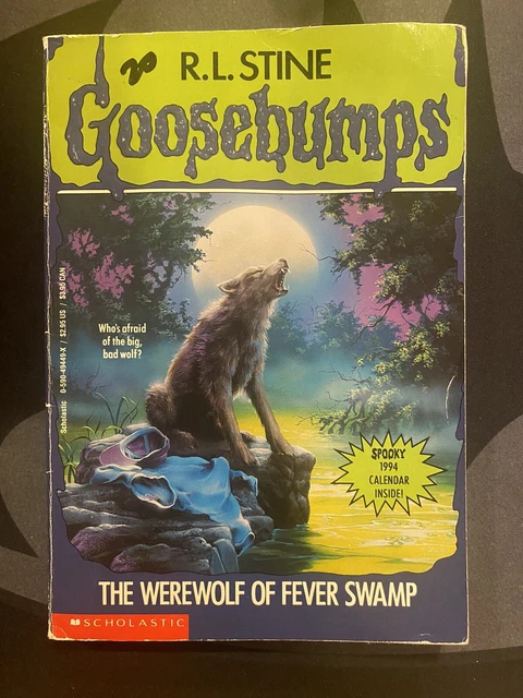 GOOSEBUMPS BOOK #14 The Werewolf Of Fever Swamp RL Stine 1st Scholastic ...