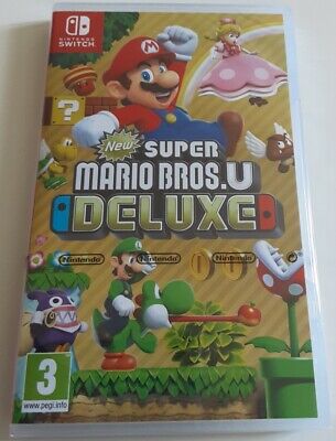 Super Mario Bros. U Deluxe JEU Switch Nintendo France Neuf S/Blister d’origine
