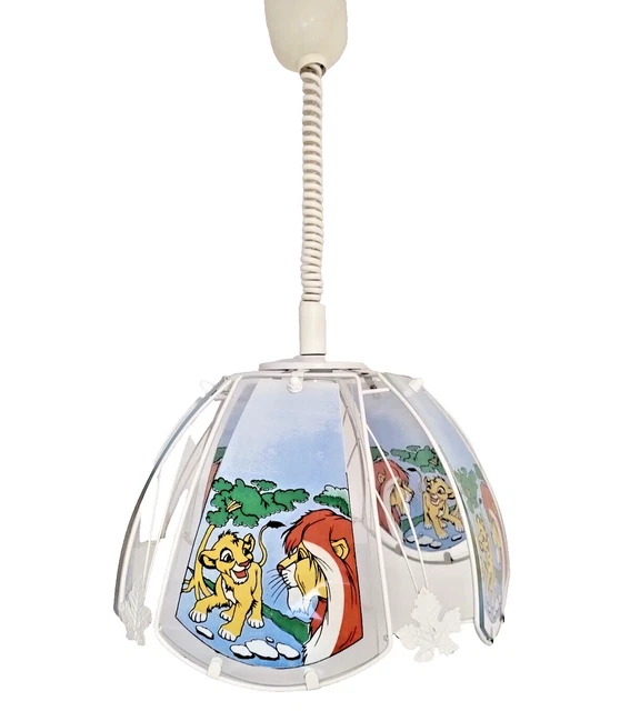 Disney Re Leone Alba e Autunno camera da letto bambini anni '90 molto raro