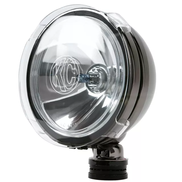 KC Hilites 6&quot; Round Clear Light Cover/Stone Guard - Supplied As A Pair