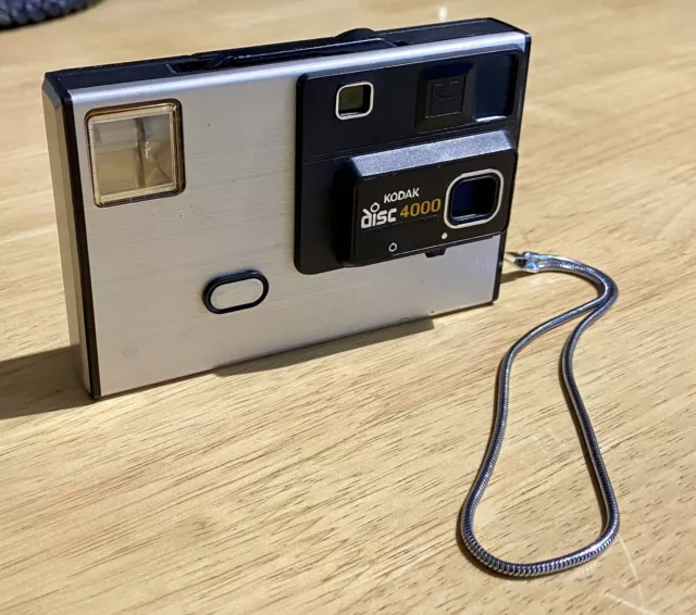 Vintage Retro KODAK DISC 4000 CAMERA In Working Order