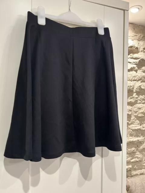 Next Girls Skater Style School Skirt Dark Grey. Size 13yrs