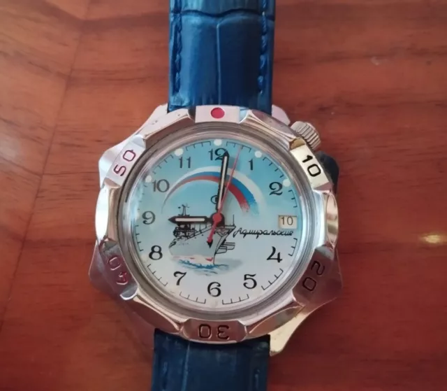 Orologio Russo Vostok Boctok Komandirskie Marina Militare A Carica Manuale