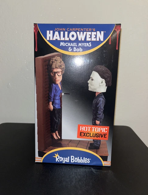 New Hot Topic Exclusive Royal Bobbles 1978 Halloween Michael Myers & Bob