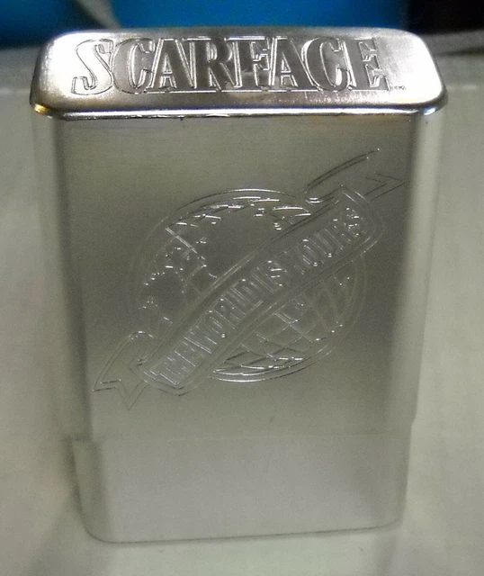 SCARFACE METAL CIGARETTE Case Holder (The World Is Yours), BRAND NEW $4.99 