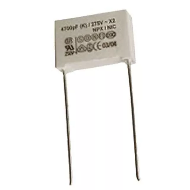 NIC Components 330nF Polypropylene Capacitor PP 275V ac 10% Tolerance Through